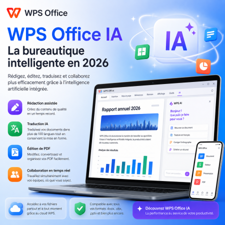WPS Office : l’essor fulgurant de l’IA en 2026 transforme la bureautique