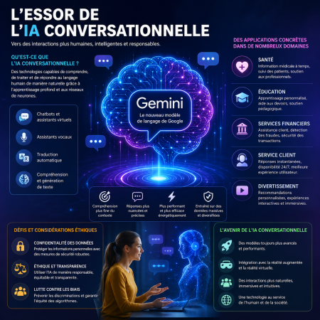 L&rsquo;essor de l&rsquo;IA conversationnelle : Comment les modèles de langage transforment notre interaction avec la technologie