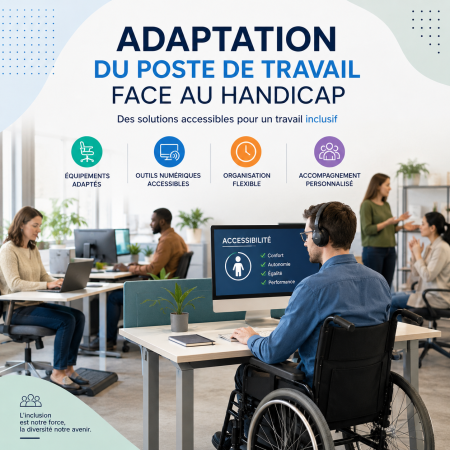 Adaptation du poste de travail face au handicap : les nouvelles aides et obligations en 2026