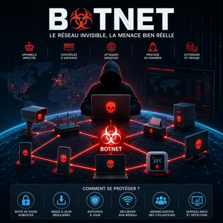 BOTNET : comprendre cette menace majeure de la cybersécurité