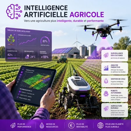 IA agricole : comment l’intelligence artificielle transforme les exploitations en 2026