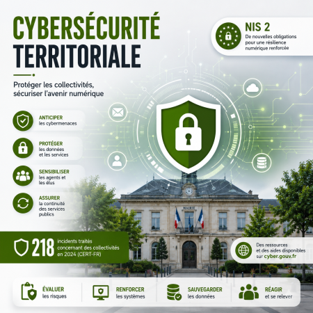 Cybersécurité territoriale 2026 : pourquoi la directive NIS 2 change la donne pour les collectivités locales