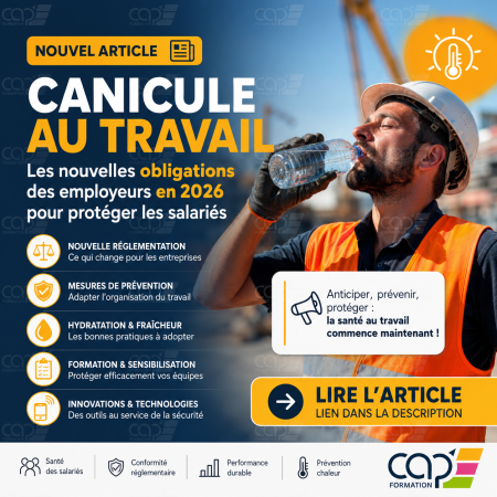 Canicule au travail : les nouvelles obligations des employeurs en 2026 pour protéger les salariés