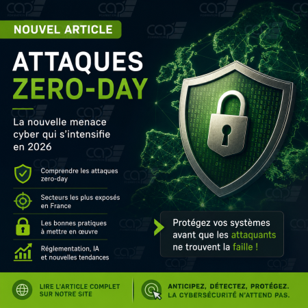Attaques zero-day : la nouvelle menace cyber qui s’intensifie en 2026