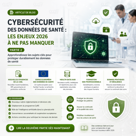 Cybersécurité des données de santé : les nouveaux défis 2026 pour protéger les établissements de santé – Partie 2