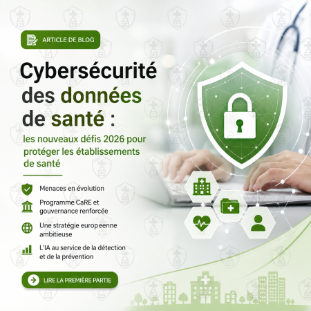 Cybersécurité des données de santé : les nouveaux défis 2026 pour protéger les établissements de santé – Partie 1