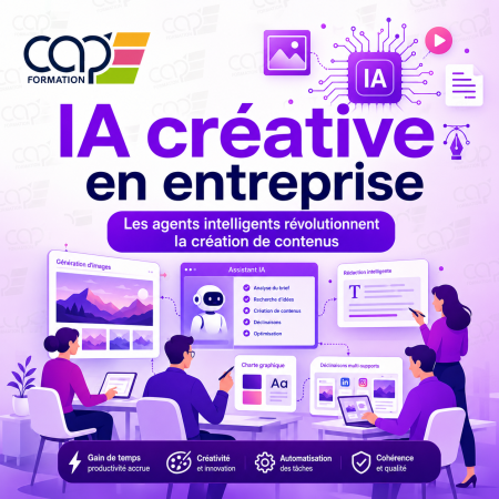 IA créative en entreprise : les nouveaux agents intelligents révolutionnent la création de contenus en 2026